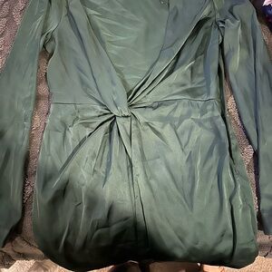 Fashion Nova Emerald Mini Dress